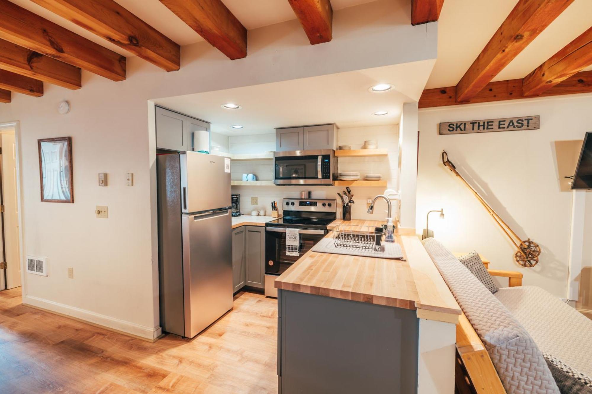 Newly Renovated & Furnished Condo, Only 3 Min To Sunday River! Bethel Dış mekan fotoğraf